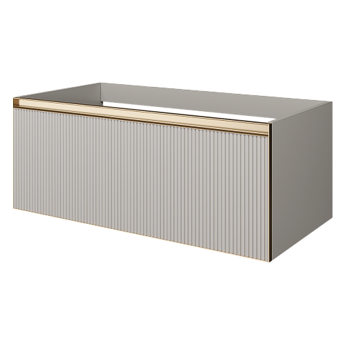 Armadi Art QUATRO 790-M1-100-CM-RIB-MG Тумба купить  в интернет-магазине Сквирел