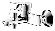 Bravat F6429564CP-01-ENG Rhein Смеситель для ванны, короткий излив, хром