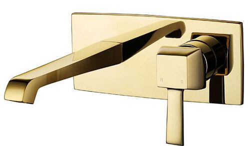 Caprigo 50-027-oro Diamante Смеситель для раковины встраиваемый, золото
