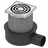 TECE 3601050 TECEdrainpoint Трап горизонтальный с декоративной решеткой, хром