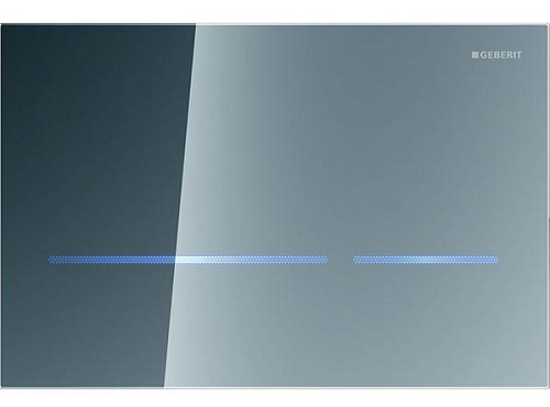 Geberit 116.090.SM.1 SIGMA80 Клавиша двойного смыва, стекло зеркальное