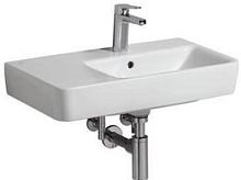 Geberit 226265000 Renova Compact Раковина с полочкой слева 65х37 см, белая