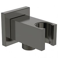 Ideal Standard BC771A5 Idealrain Держатель с подключением душевой лейки 1/2", Magnetic Grey (магнит)