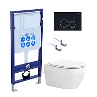 Aquatek Лея SET AQUATEK ЛЕЯ cm-020 4в1 Инсталляция с подвесным унитазом Aquatek Лея SET AQUATEK ЛЕЯ cm-020 4в1 Инсталляция с подвесным унитазом