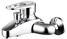 Bravat F6124182CP-01-RUS Loop Смеситель для ванны c коротким изливом, хром