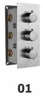 RGW 21140541-11 Shower Panels SP-41 Смеситель для душа встраиваемый, с термостатом, хром