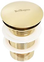 BelBagno BB-SC-ORO Донный клапан с системой "Клик-клак" без перелива, золото