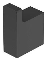 Cezares SLIDER-HK-NOP Крючок, исполнение черный матовый Cezares SLIDER-HK-NOP Крючок, исполнение черный матовый