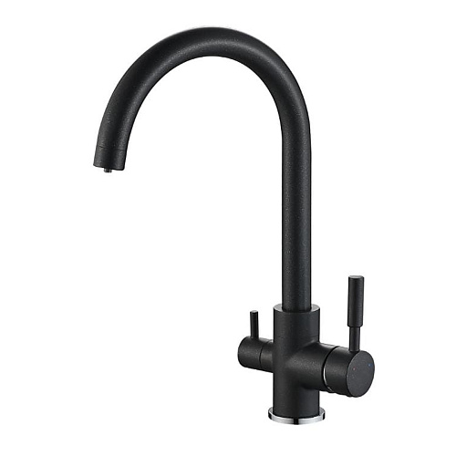 Aquanika AQC06BL Comfort Смеситель для кухни, серый