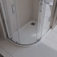BelBagno Uno TRAY-MR-UNO-RH-120/80-550-35-W-L-CR Душевой поддон