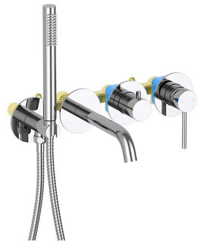 Aquatek ЕВРОПА AQ1344CR Смеситель для ванны Aquatek ЕВРОПА AQ1344CR Смеситель для ванны