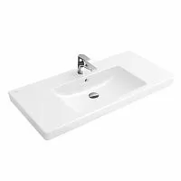Villeroy & Boch 7175A0R1 Subway 2.0 Раковина для мебели 100х48 см, альпийский белый CeramicPlus