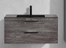 Vincea VMC-2C2100GS Chiara 2D База под раковину, 100х48 см, подвесная, G.Stone (серый камень)