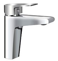 Aquame AQMP6121 Prato Смеситель для раковины, со сливным гарнитуром, хром