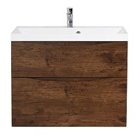 BelBagno MARINO-H60-700-2C-SO-RW-P База под раковину 70х45 см, подвесная, Rovere Moro (темный дуб)