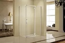 Aquanet AE32-S-120x80U-CT Logic Душевое ограждение 121х81 см, хром