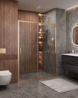 Cezares MOLVENO MOLVENO-BF-1-140-C-BORO-IV Душевая дверь в нишу