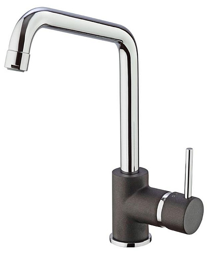 Paini 7844572CR599H1KM Cox Смеситель для кухни, Metallic Black (черный матовый)