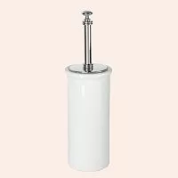TW Harmony TWHA120cr 120, ёршик напольный в керамической колбе, цвет держателя: хром, купить  в интернет-магазине Сквирел