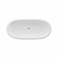Laufen 2.4597.2.000.000.1 il Bagno Alessi Ванна из искусственного камня 183х87 см, белая