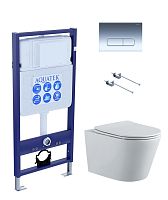 Aquatek Вега SET AQUATEK ВЕГА-1905-016 KK-1 Инсталляция с подвесным унитазом