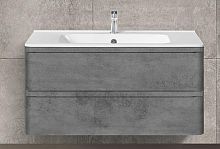 Vincea VMC-2V100BT Vico База под раковину, 100х47 см, подвесная, Beton (серый)