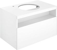 Keuco 32864300100 Stageline Тумба под умывальник 80х49 см, белый/белый