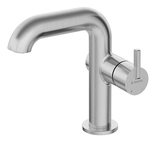 Deante BQS_F24M Silia Смеситель для раковины U-образный излив, сталь