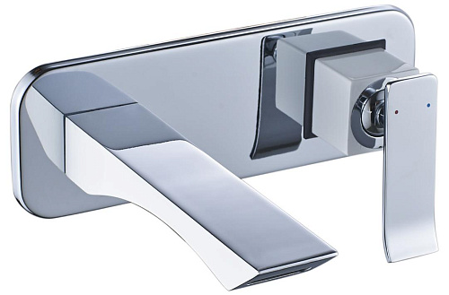 Lemark LM5826CW Contest Смеситель для раковины, белый