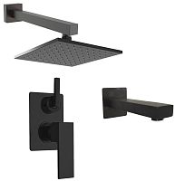 Paini 21PZSET26911BATHHEAD Grazia Комплект на 2 потребителя, для ванны с верхним душем, черный брашированный PVD (PZ) Paini 21PZSET26911BATHHEAD Grazia Комплект на 2 потребителя, для ванны с верхним душем, черный брашированный PVD (PZ)