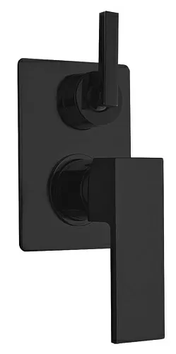 Paini 21PZ6911 Grazia Смеситель для ванны, встраиваемый, черный брашированный PVD (PZ)