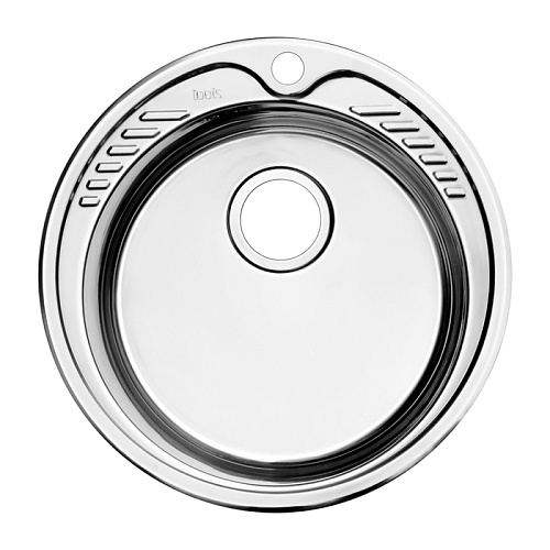 IDDIS, SUN49P0i77 Suno Мойка, нержавеющая сталь, D49 см, полированная сталь снято с производства