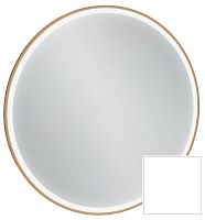 Jacob Delafon EB1290-F30 ODEON RIVE GAUCHE Зеркало 90 см, с подсветкой, рама белый сатин купить  в интернет-магазине Сквирел