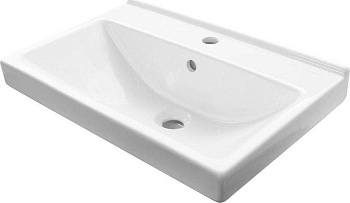 Sanita Luxe FST60SLWB01 Fest 60 Умывальник полувстраиваемый 60х40 см, белый (нов. арт. WB.FN/Fest/60-C/WHT.G/S1)
