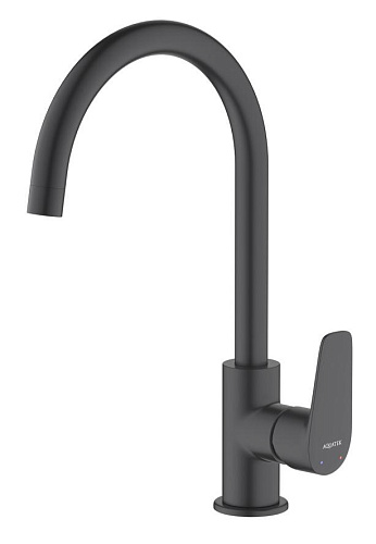 Aquatek AQ1182MB Бетта Смеситель для кухни, черный матовый