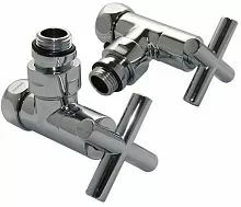 Aquanet SMT8200SCH0405/2C Вентиль для полотенцесушителя, хром