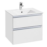 Roca A857397806 The Gap Тумба под раковину 58,5см, белая