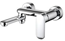 Bravat F6125183CP-01-RUS Opal Смеситель для ванны c коротким изливом, хром