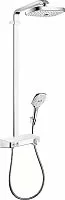 Hansgrohe 27126400 Raindance Select E Душевая стойка, белый/хром