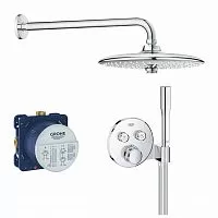 Grohe 34744000 GROHTHERM Набор для комплектации душа SmartControl, хром