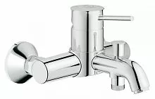 Grohe 32865000 BauClassic Смеситель для ванны, с переключателем, хром