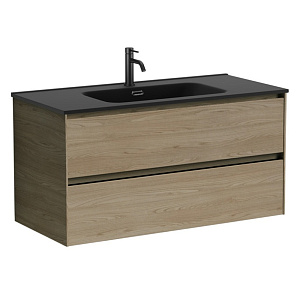 Sancos CN100KE Cento Тумба под раковину 99х45 см, подвесная, карпатская ель