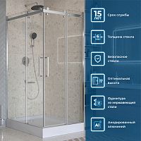 BelBagno Marino MARINO-2-AH-2-120/90-C-CR Душевой уголок