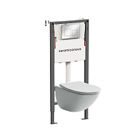 Ceramica Nova  CN1905_121002CH Комплект: Унитаз, Инсталляция, Кнопка смыва