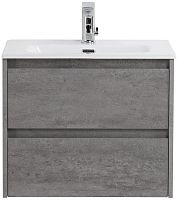 BelBagno KRAFT 39-600/390-2C-SO-CG База под раковину 60х39 см, подвесная, Cemento Grigio (цемент)