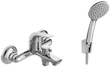 Santek WH5A10005C001 Нико Смеситель для ванны короткий излив, с аксессуарами, хром