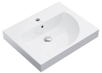 Kerama Marazzi BG.wb.60 Buongiorno Раковина подвесная/мебельная 60х48 см, белый глянец