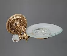 Art & Max Barocco Crystal AM-1786-Br-C мыльница подвесная керамика barocco crystal бронза