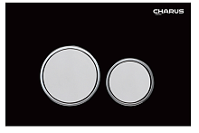 Charus FP.330.BLACK.10 Bagliore Клавиша для инсталляции, черный глянцевый