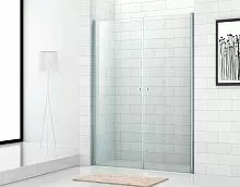 Cezares ECO-O-B-2-80-C-Cr Душевая дверь в нишу, профиль хром